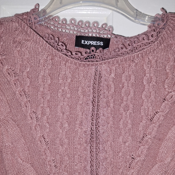 Express Cable Knit Sweater - Picture 5 of 9